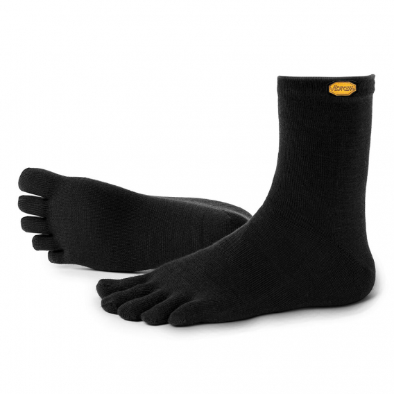 Obrázok pre VIBRAM ponožky WOOL BLEND CREW black 
