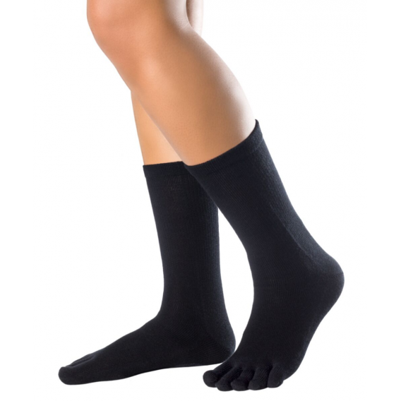 Obrázok pre KNITIDO ponožky Cotton&Merino Melange black